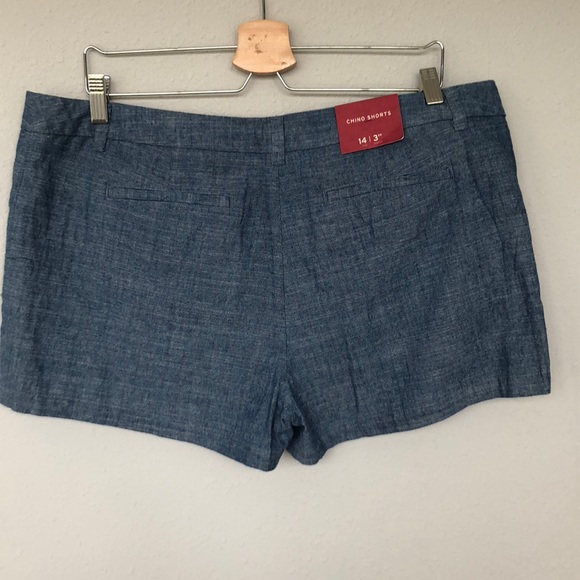 New Merona Chambray 3” Chino Shorts - Picture 4 of 7